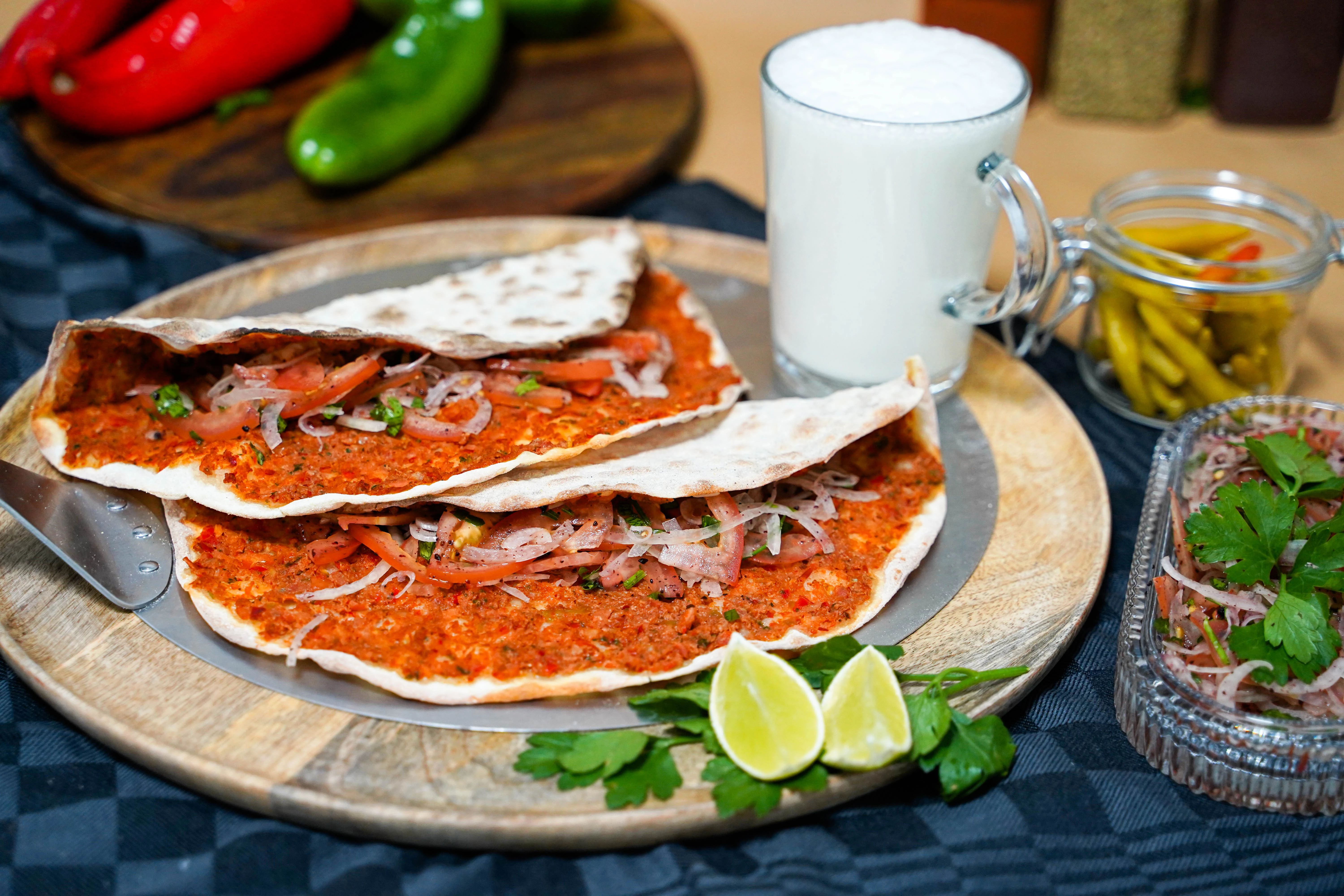 Crispy lahmacun