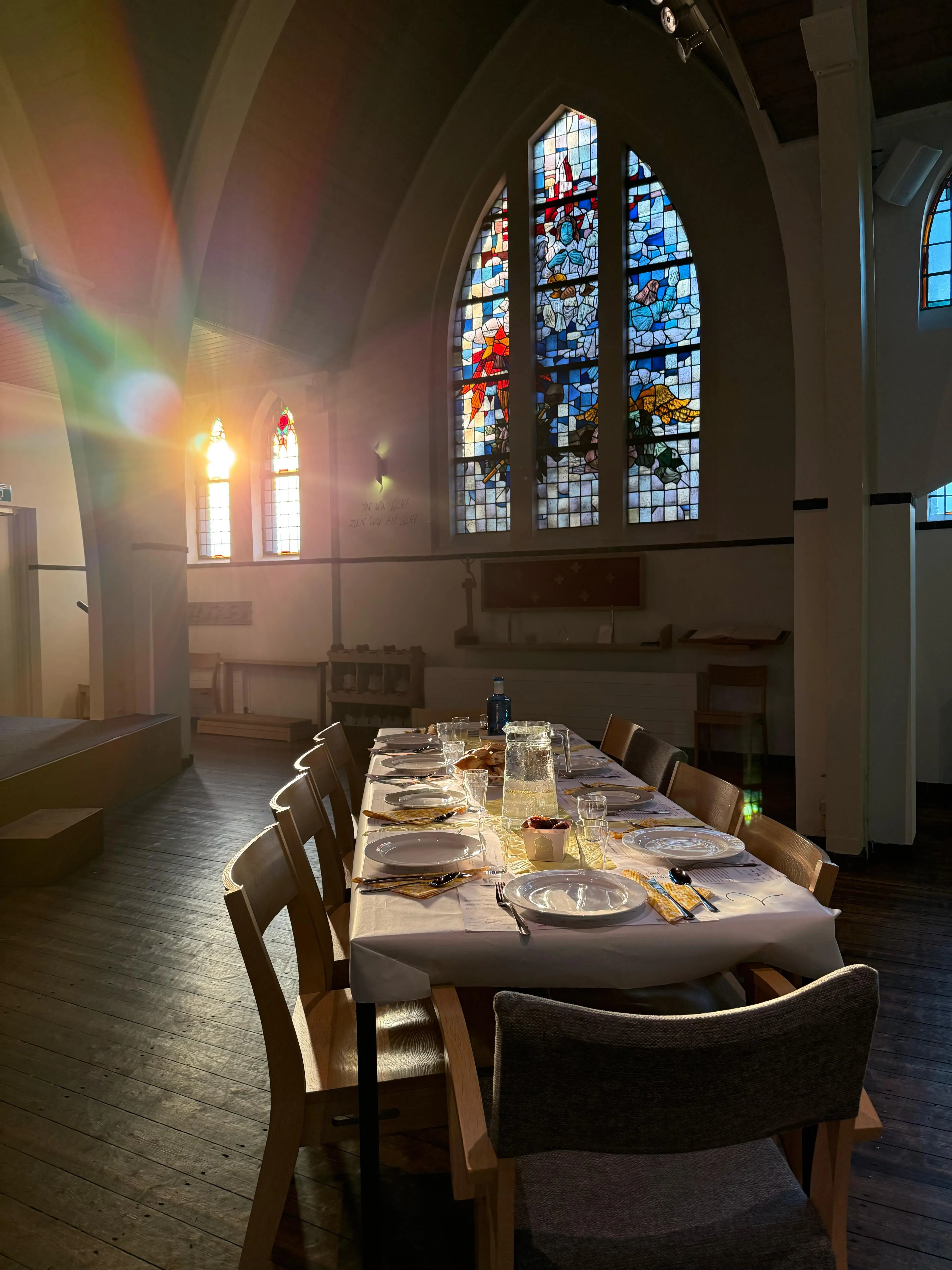 A Liva Food catering table